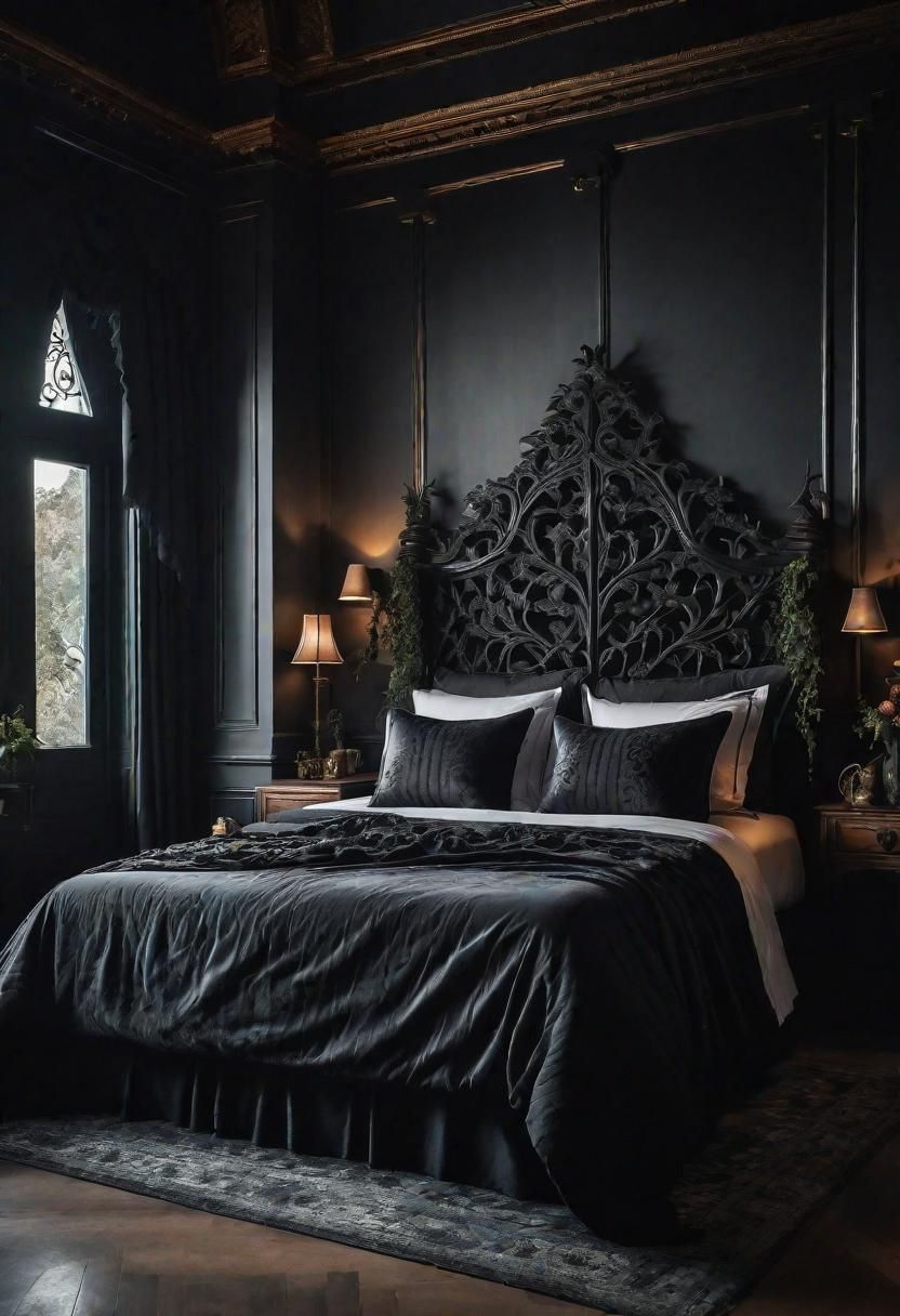 17. Gothic Headboard Design Idea - photo 3