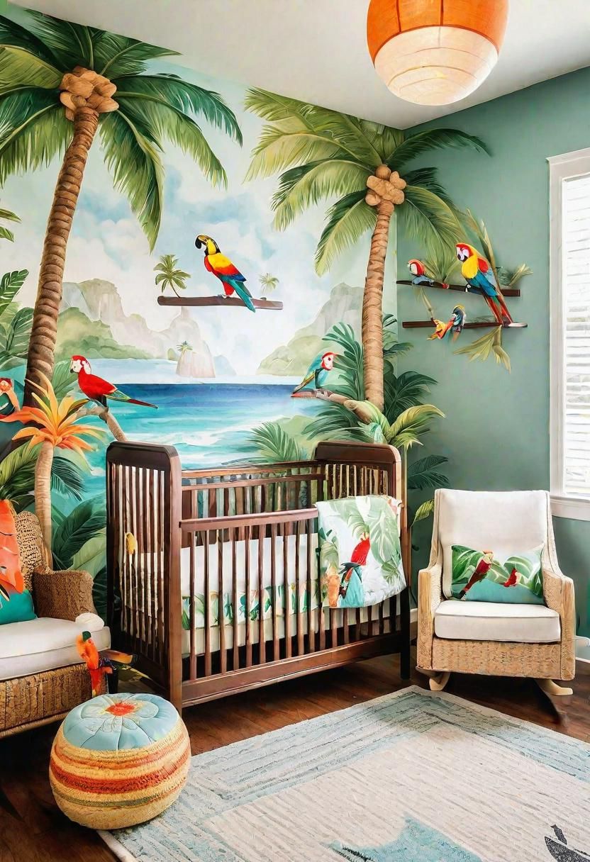 21. Tropical-Inspired Nursery Ideas