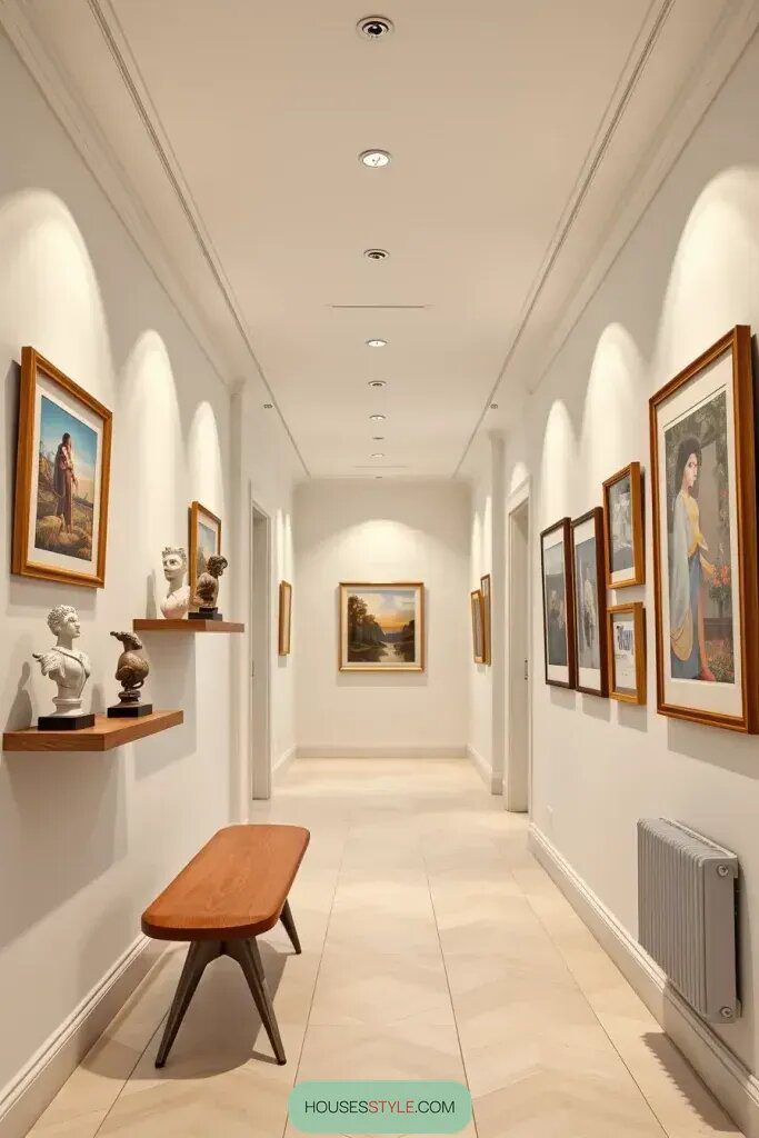 Turning Hallways into Art Gallery Walls