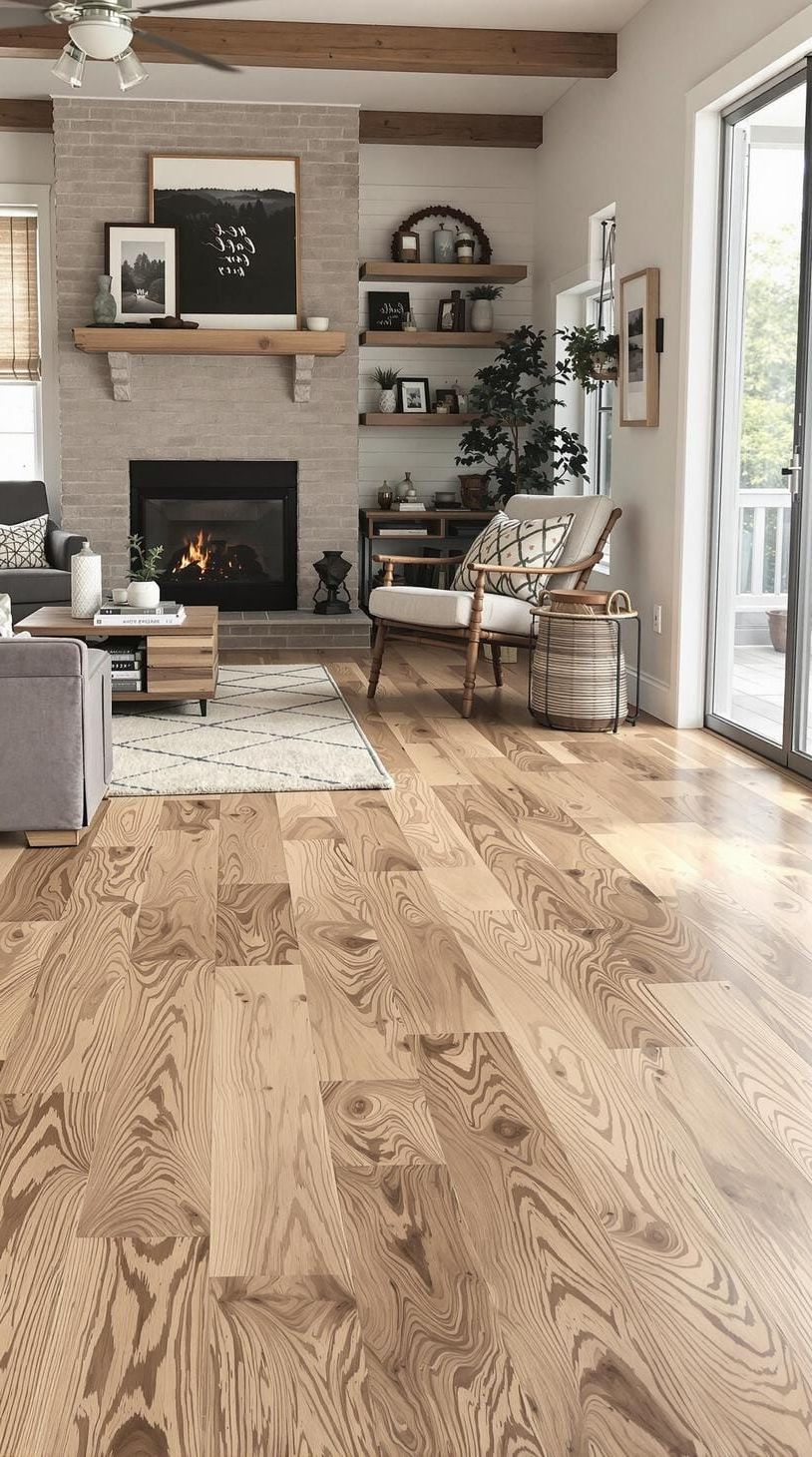 18. Wide-Plank Hardwood Flooring for Classic Farmhouse Style - photo 3