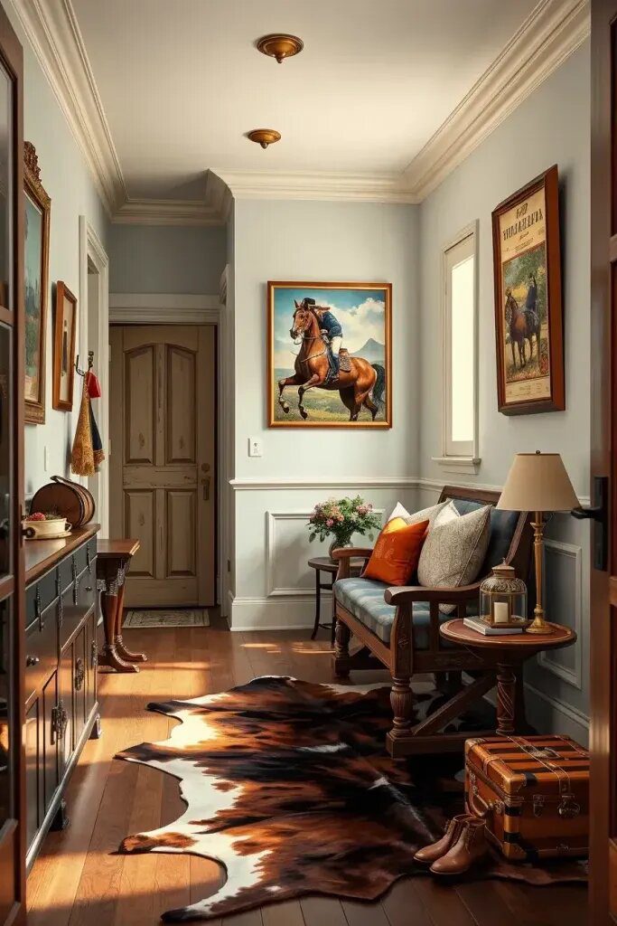 Mixing British Colonial and Wild West Influences