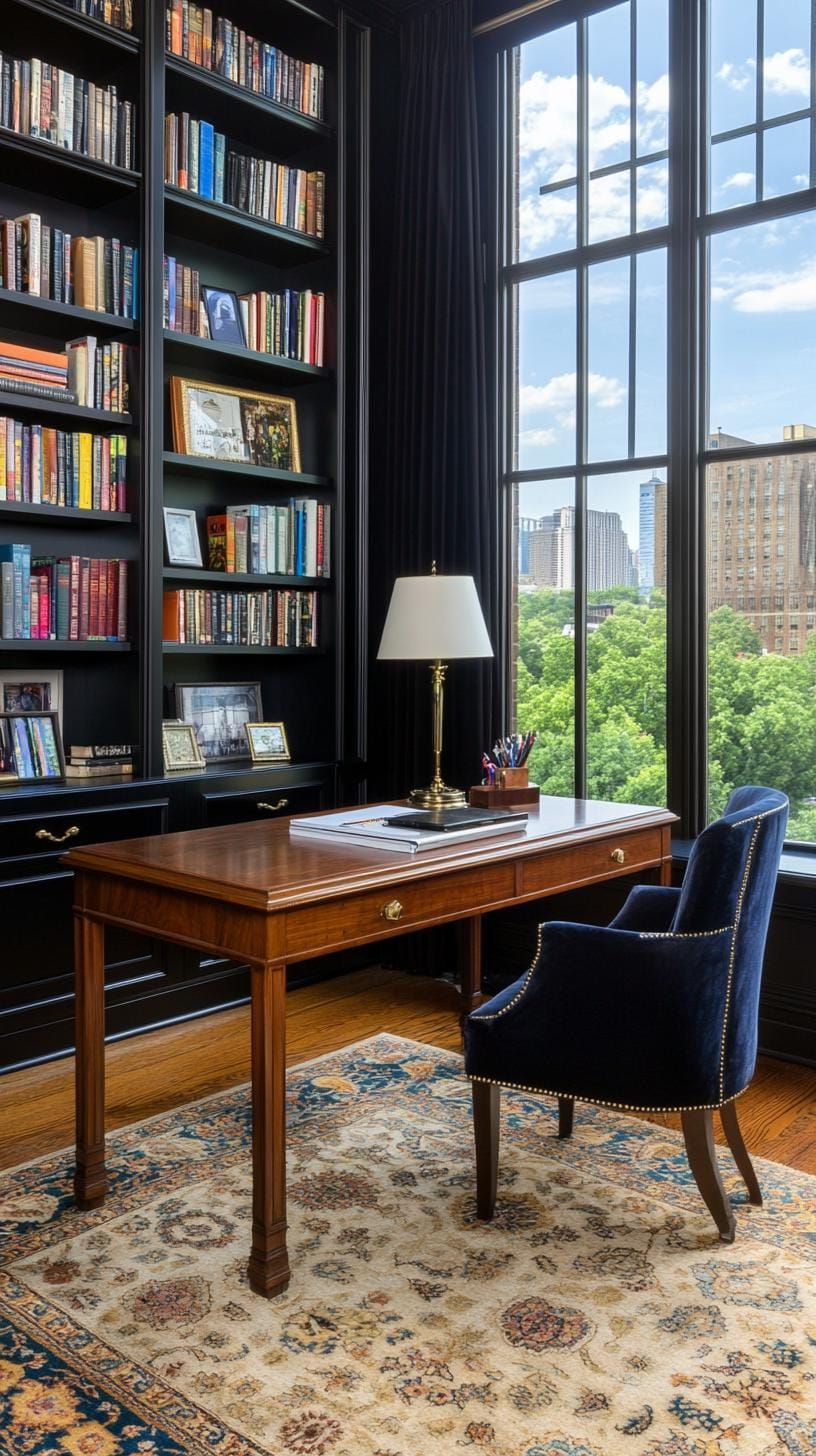 13. Step into the Cozy Reading Nook with Custom Bookshelves - photo 3