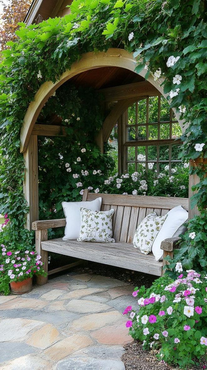 12. Cozy Backyard Reading Nook Ideas