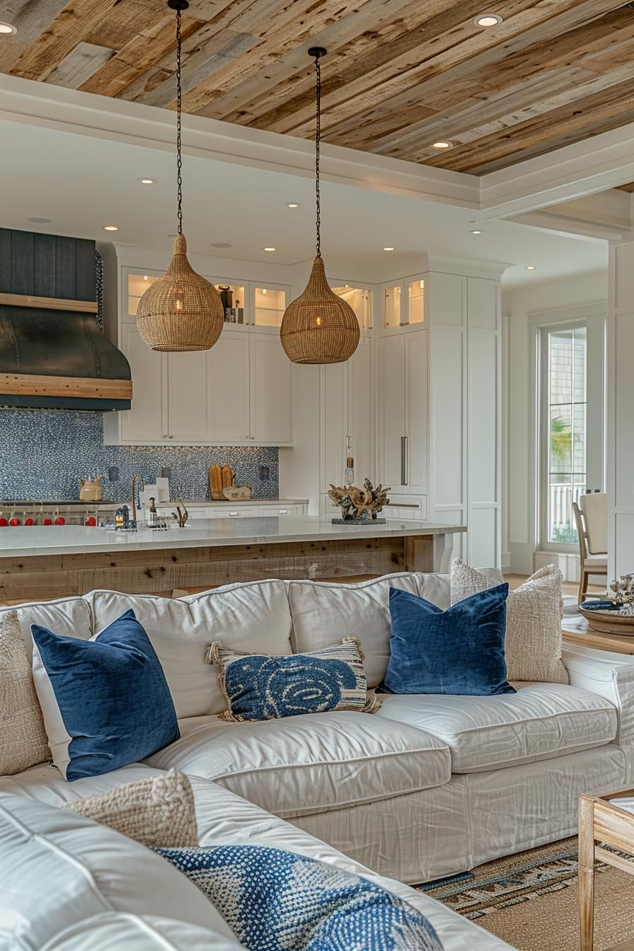 5. Seaside-Inspired Throw Pillow Ideas