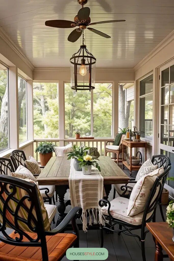 A Cozy Spot: Enjoy Dining Outdoors on the Screened Porch. - photo 2