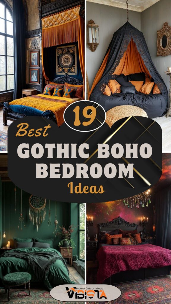 19 Best Gothic Boho Bedroom Ideas For A Dreamy Sanctuary