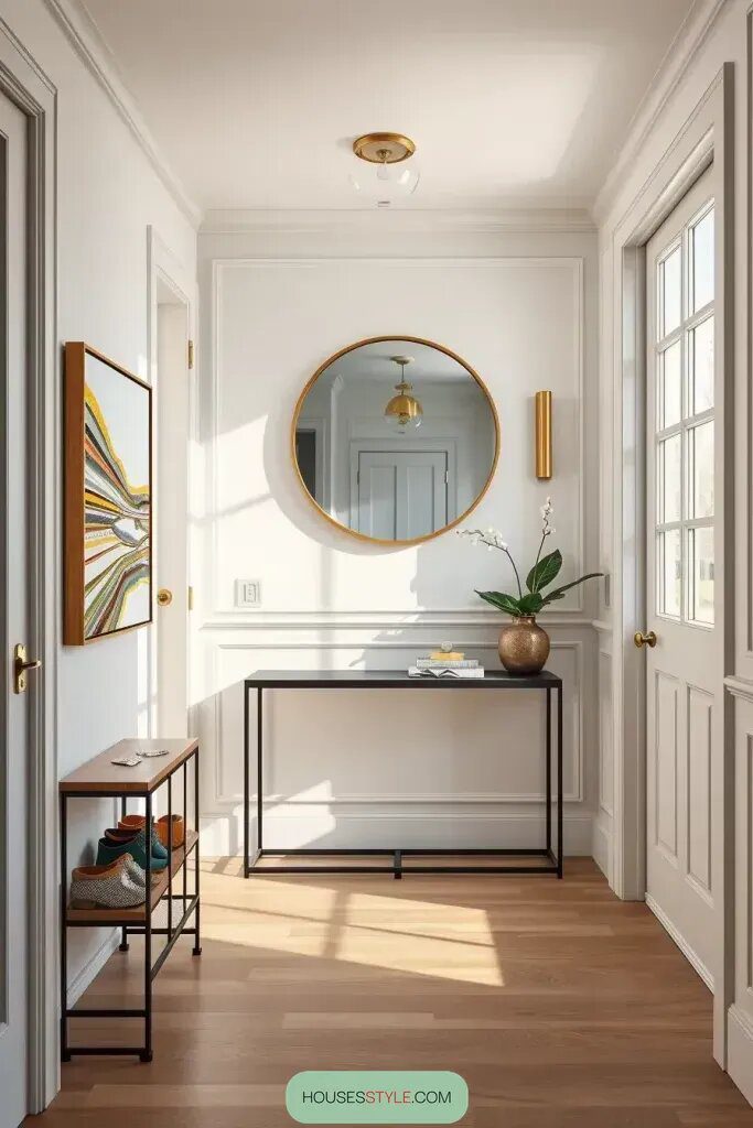 Subtle Hand-Painted Lines for Minimalist Modern Homes - photo 2