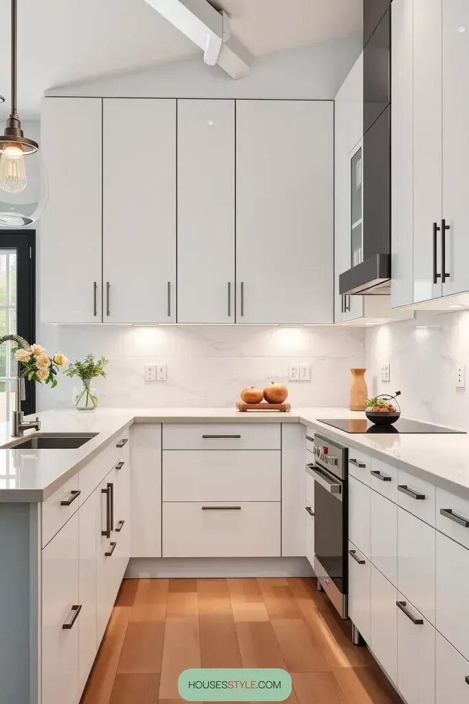 Handleless Cabinets For a Seamless Look