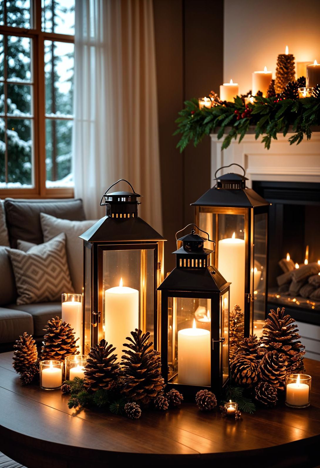 8. Cozy Candlelit Lantern Display - photo 2