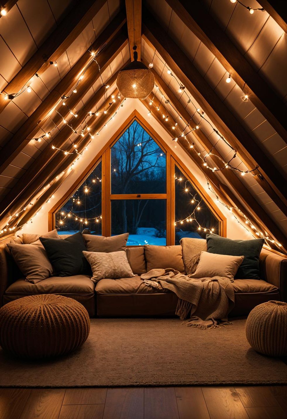 15. A Charming Beanbag Nook in the Attic - photo 2