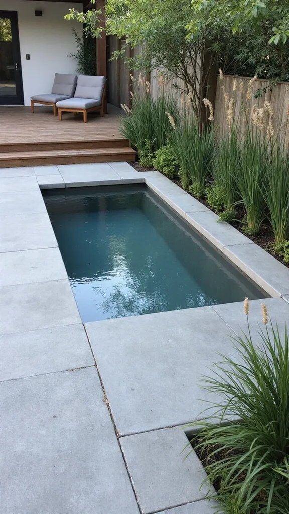 1. Clean and Simple Pool Style