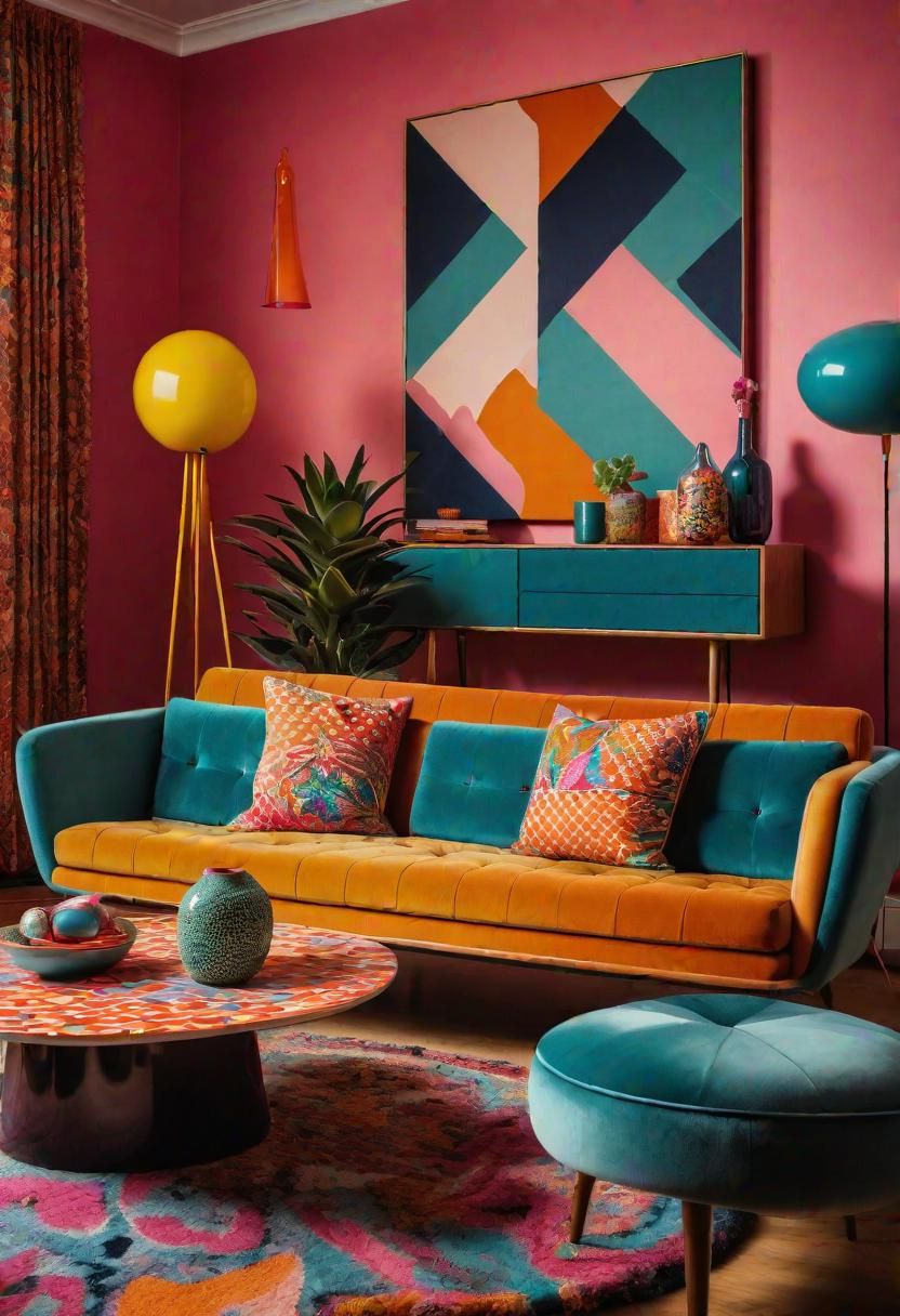 19. Reviving 70s Retro Decor Style