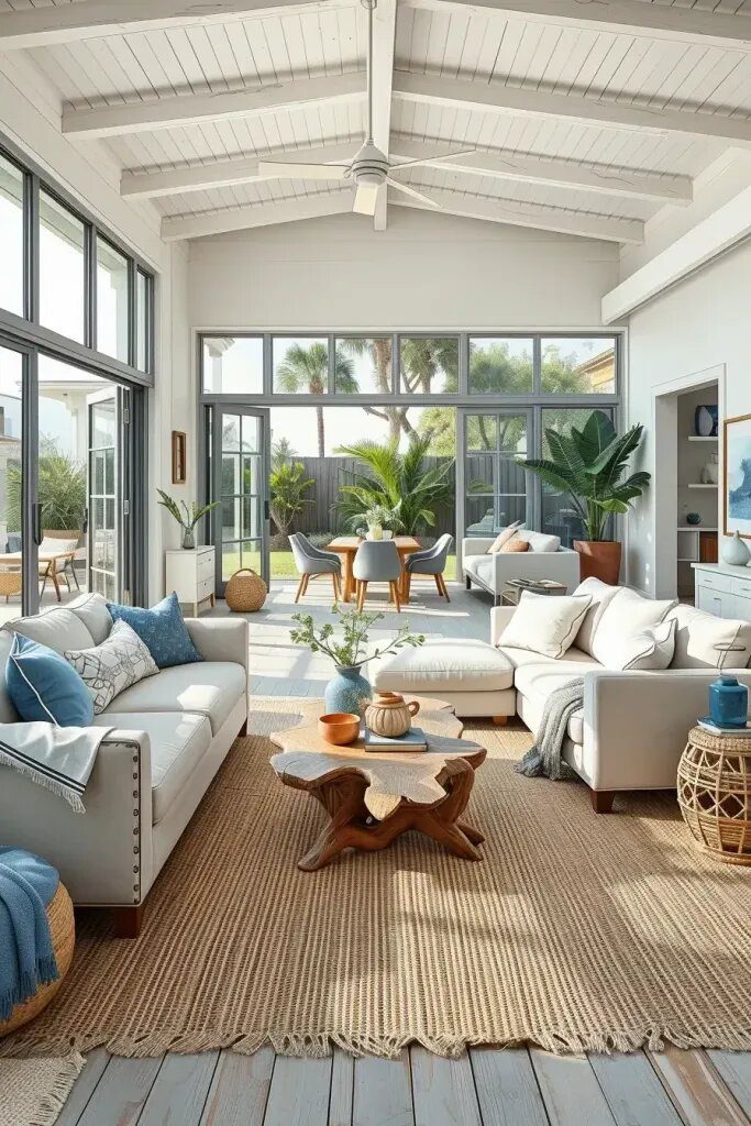 Australian Coastal Style and Open Interiors