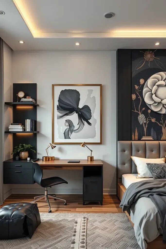 How To Build Your Own Contemporary Bedroom Style - photo 2
