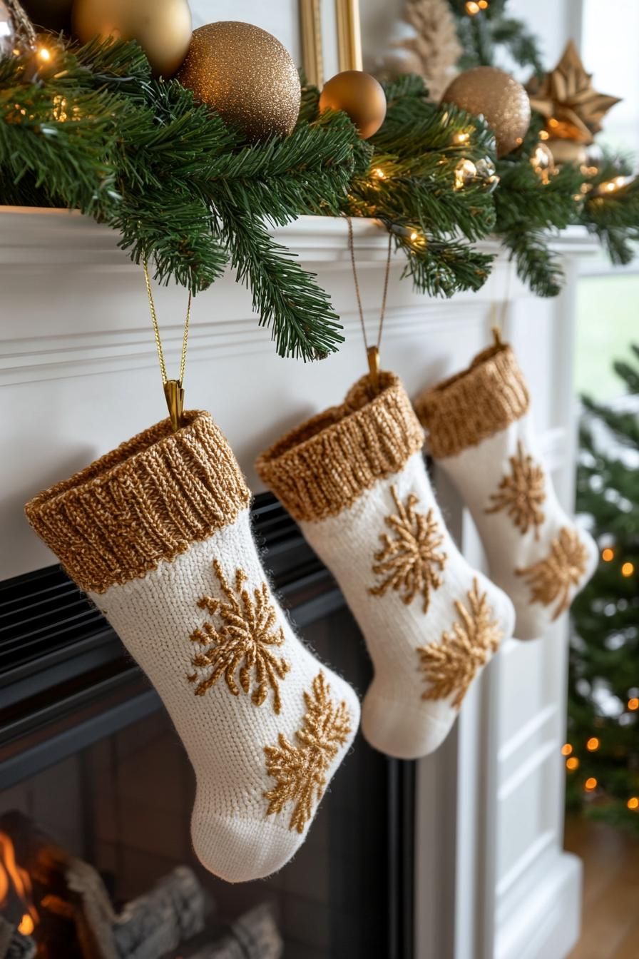 6. Stylish Ways to Hang Stockings
