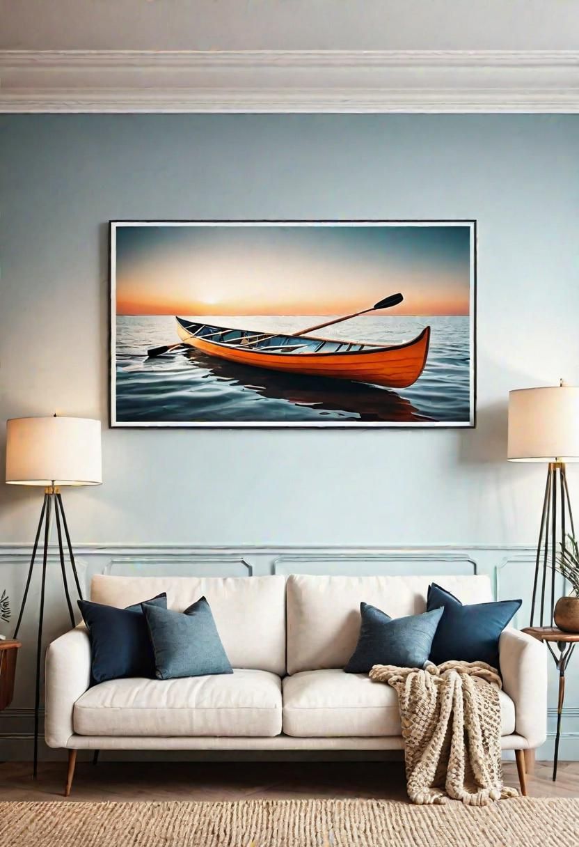 22. Coastal Oar Wall Accent