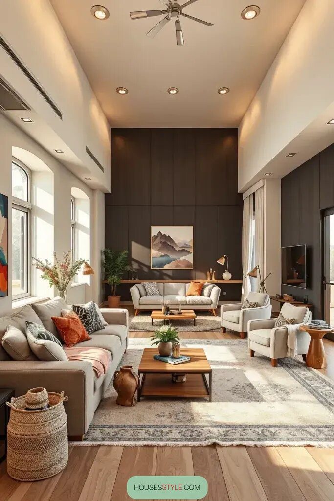 Color Coordination In Lengthy Interiors - photo 2