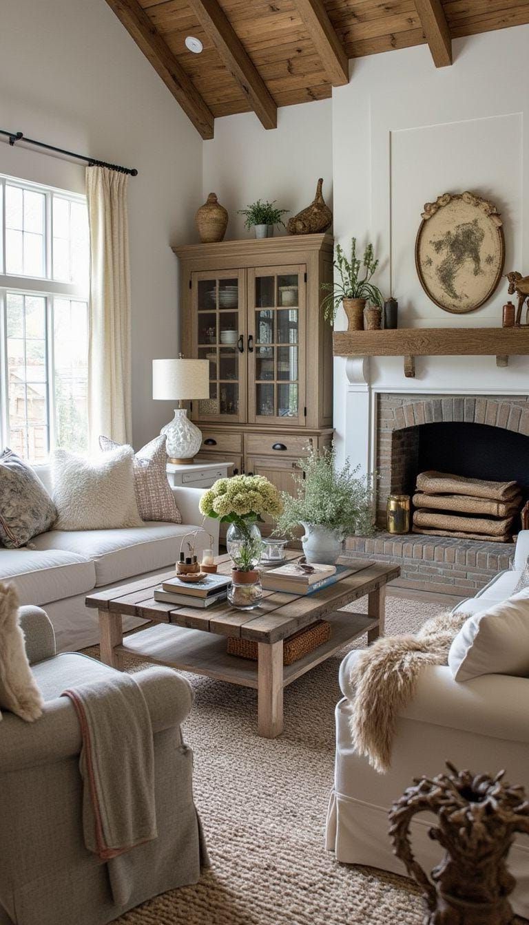 4. Mixing Vintage and Modern Furniture with Layered Textures - photo 2