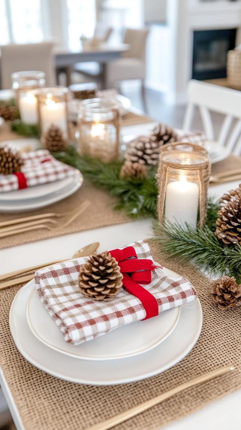 3. Rustic Elegant Winter Table Looks - photo 2