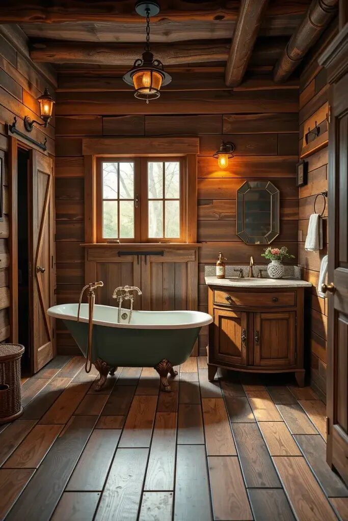 Reclaimed-Look Wood Tile for Rustic Style - photo 2