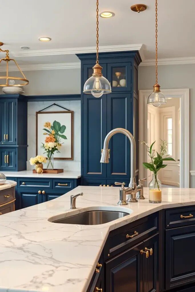 Chrome and Nickel Fixtures for Quiet Shine