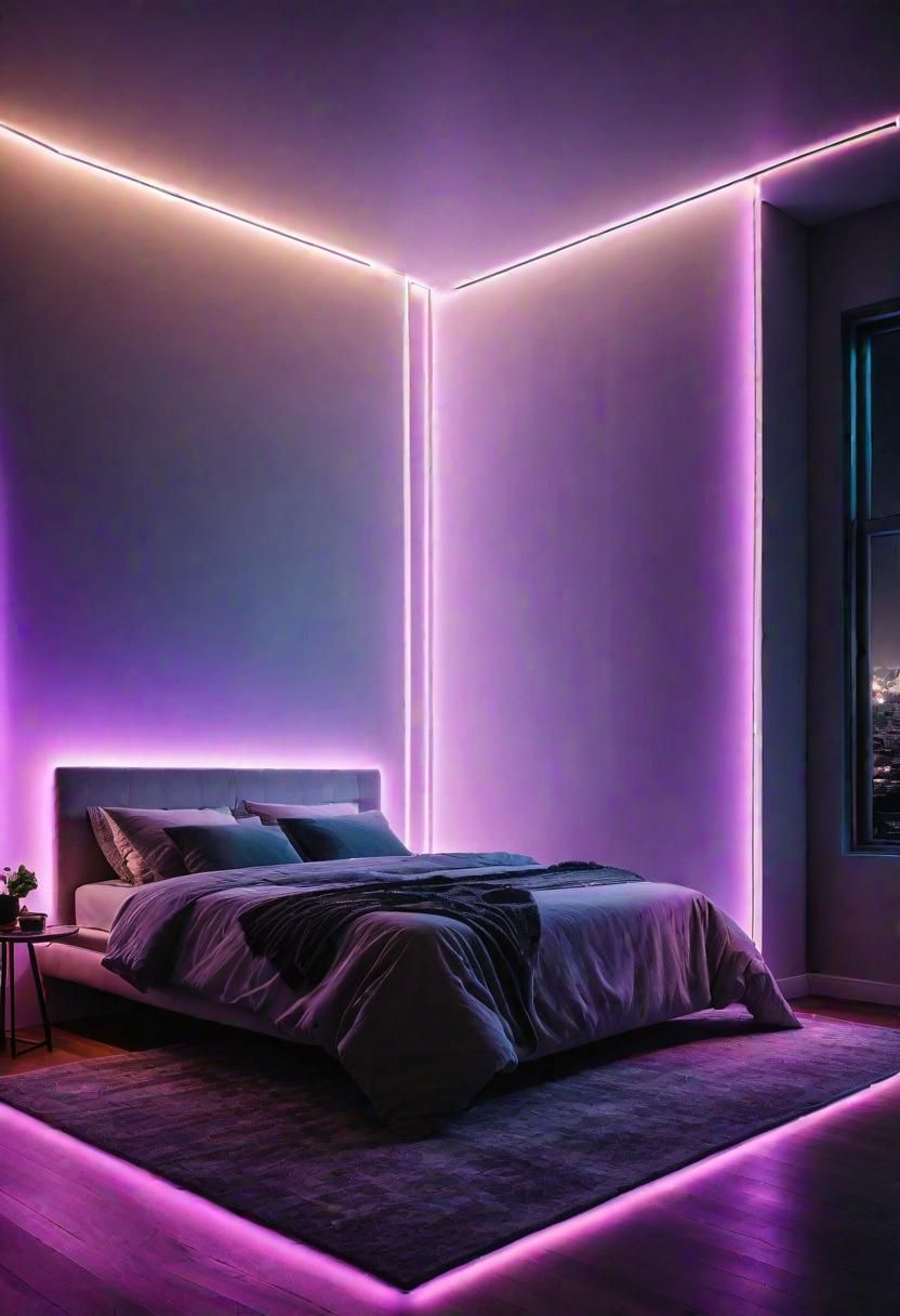 9. Corner Light Wall Art