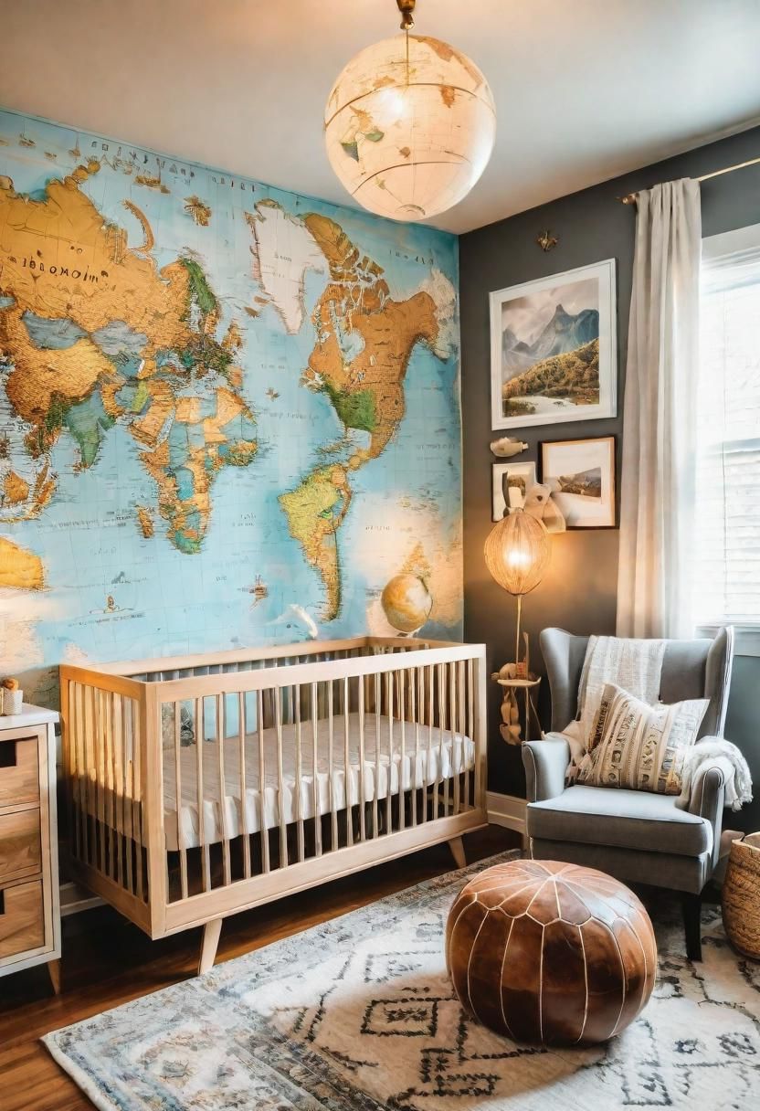 11. Globetrotter Nursery Decor Ideas