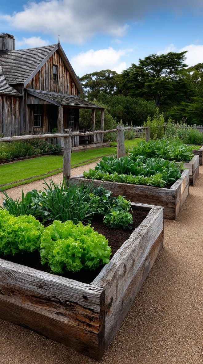 18. Vegetable Gardens with Farmhouse-Style Borders - photo 2