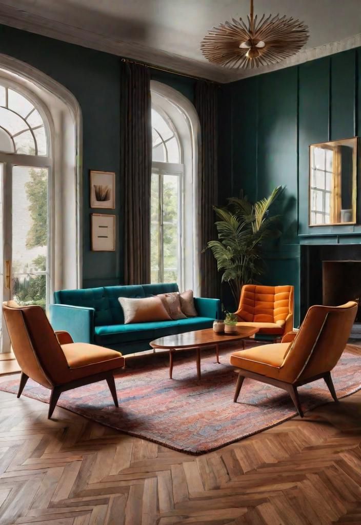 14. Herringbone Pattern Wood Flooring