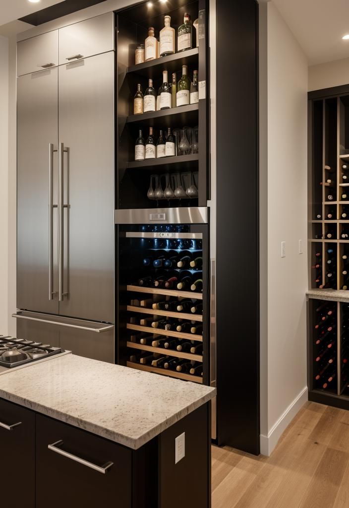 30. Wine Storage: Built-In Units vs Racks