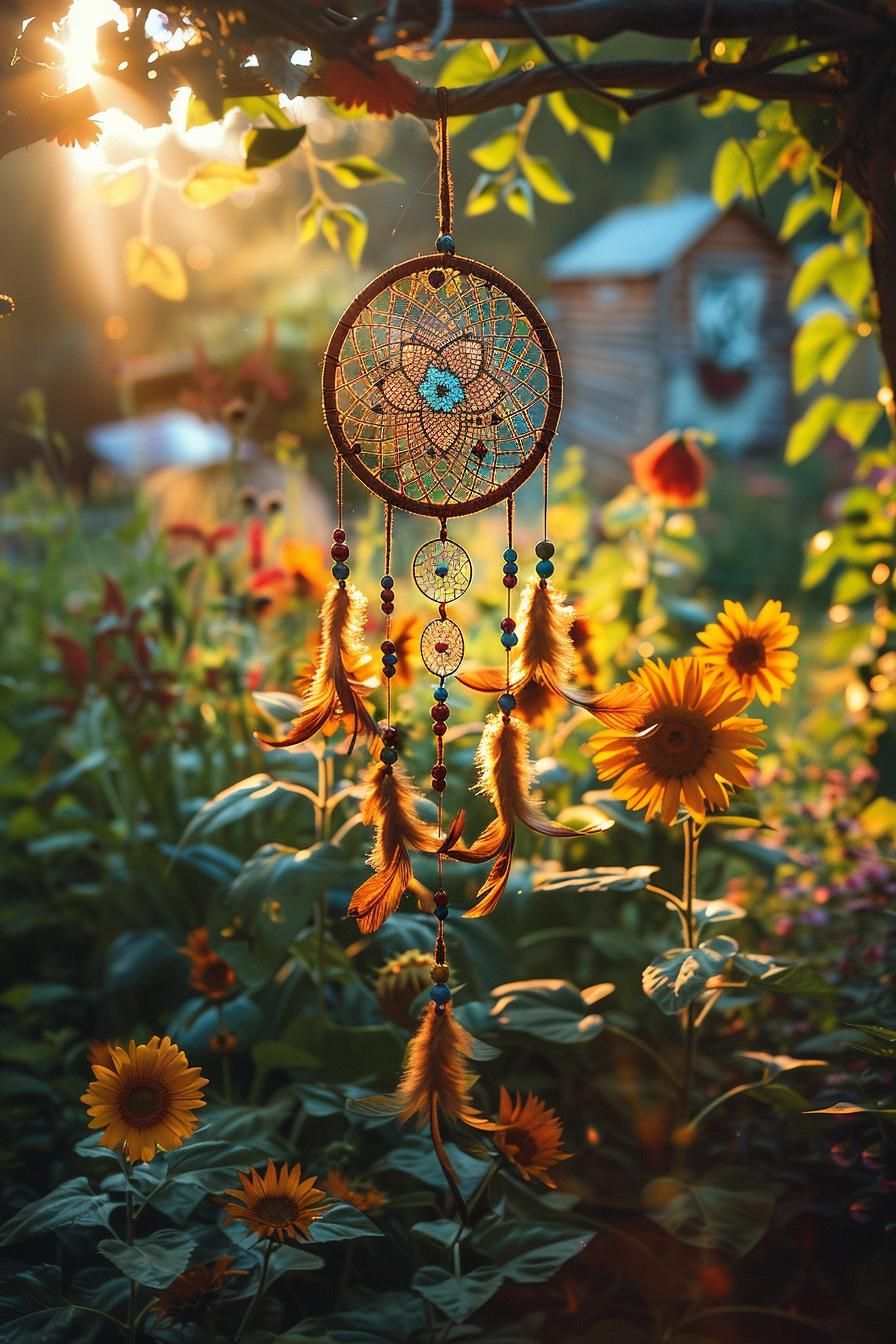 11. Sunflower and Dreamcatcher Boho Oasis - photo 3