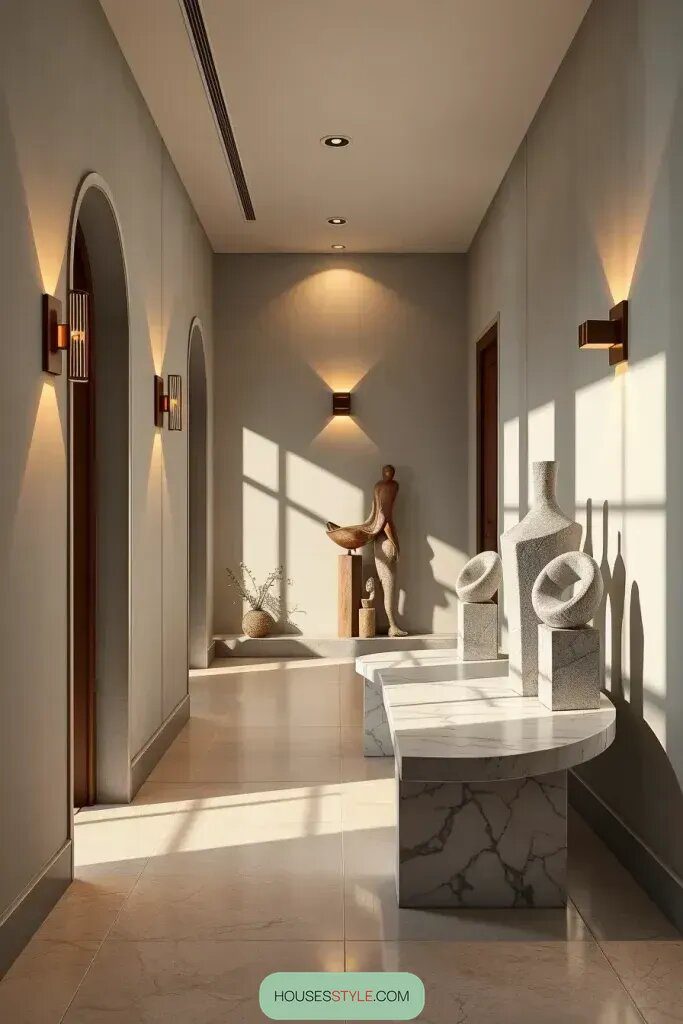 Sculptural Furniture as Hallway Art - photo 2