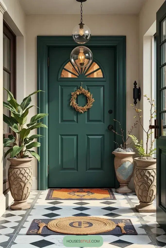 Vivid Front Door Colors for Curb Appeal - photo 2