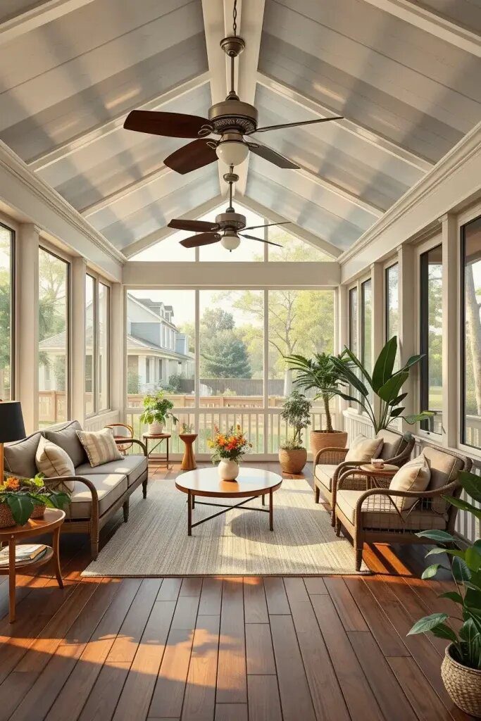 Benefits Of A Screened Porch Addition - photo 2