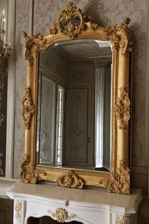 17. Baroque Style Mirror