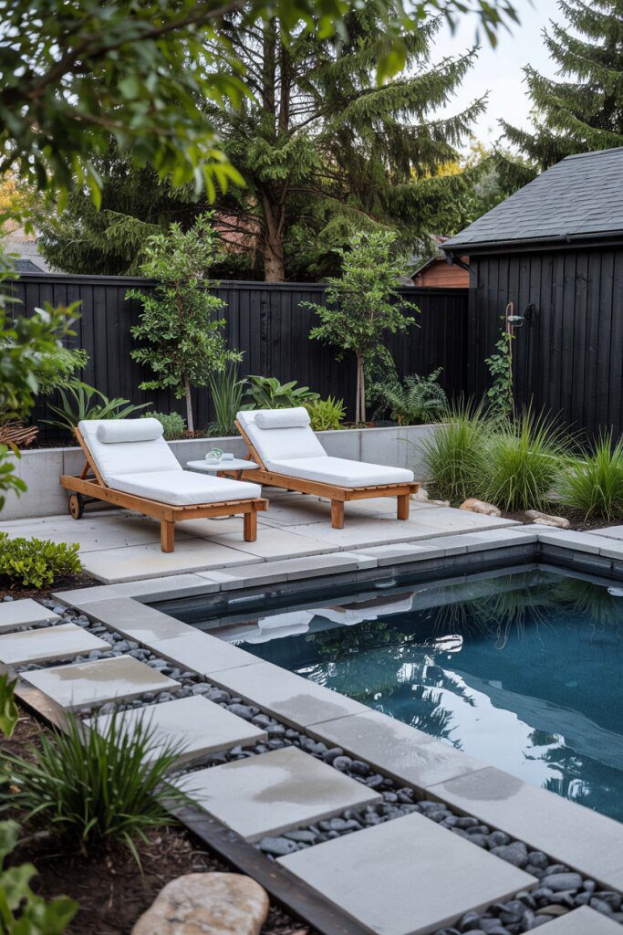 Budget Black Bottom Pool Build
