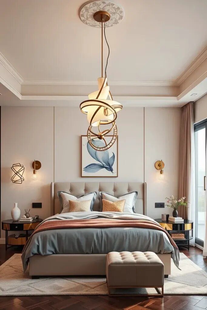 Choosing Statement Lighting For A Modern Bedroom