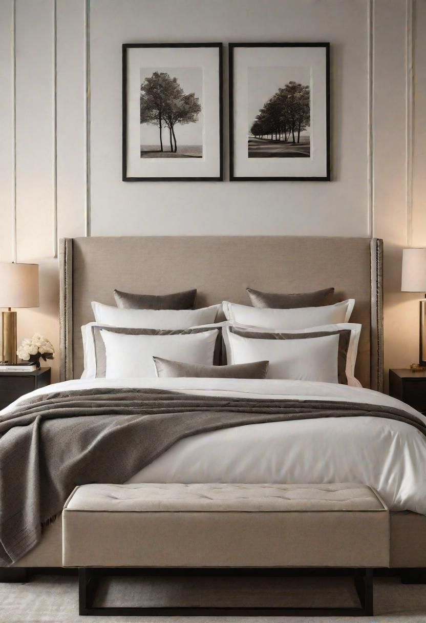 15. Styling a Sophisticated Neutral Bedroom
