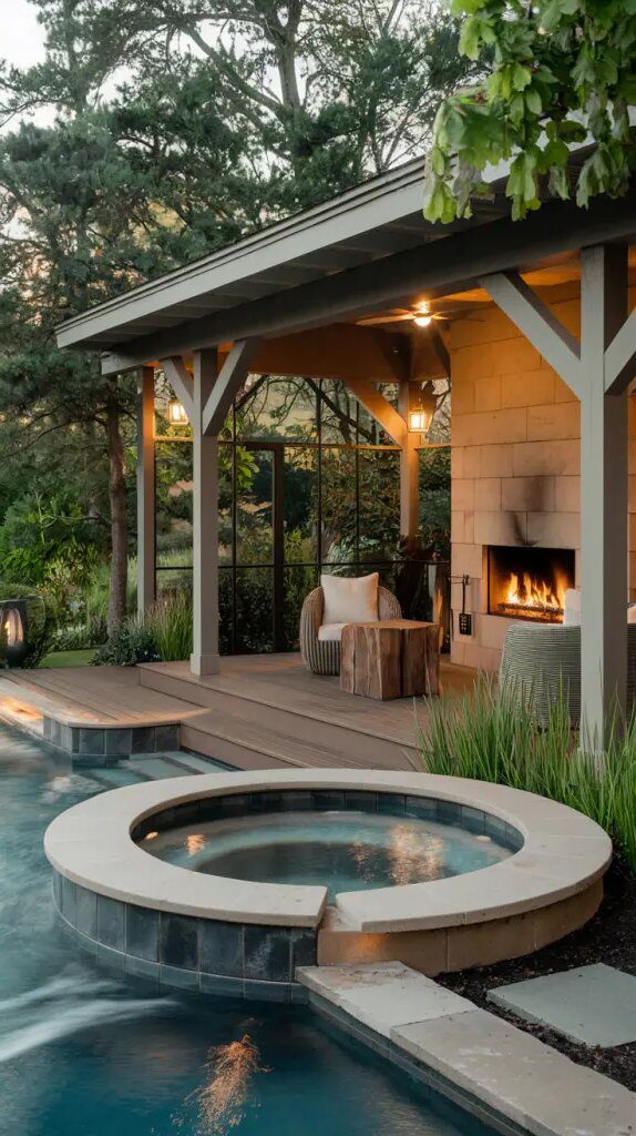 Hot Tub Pavilion Ideas for Year-Round Use - photo 2