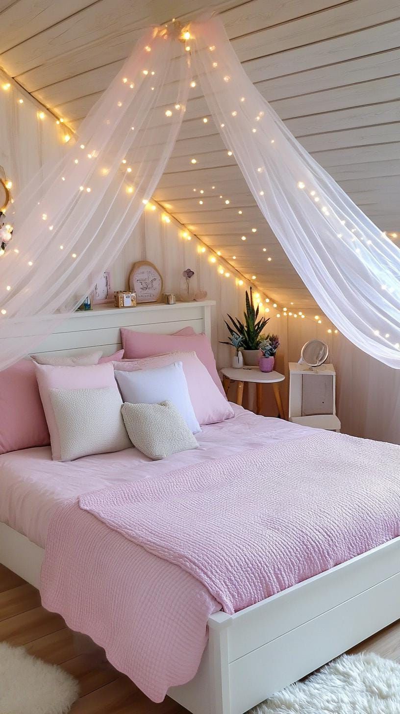 10. Whimsical Fairy Tale Bedroom