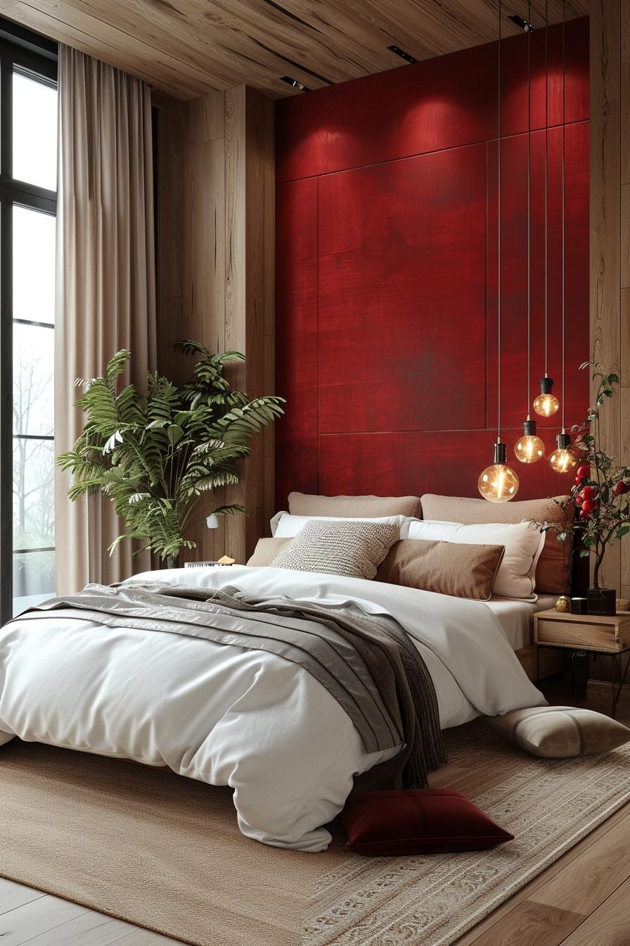 7. Earthy Modern Bedroom Inspiration - photo 2