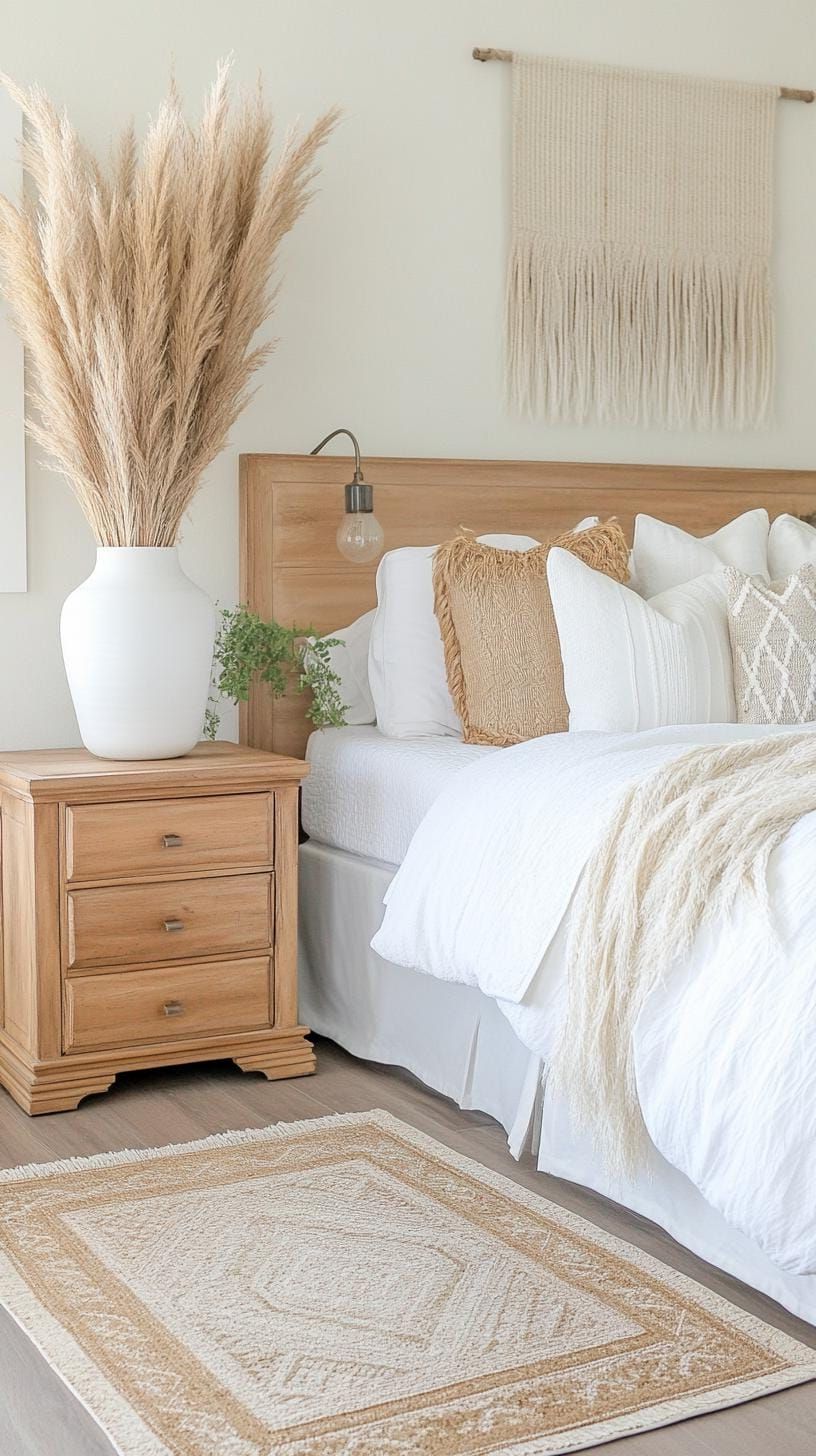 8. Dried Pampas Grass Floor Vases - photo 2