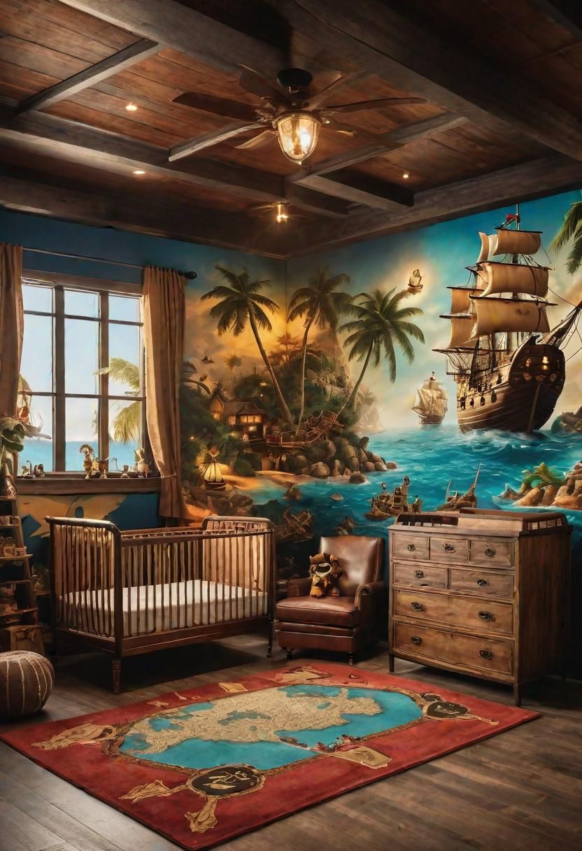 27. Pirate Themed Nursery Inspiration