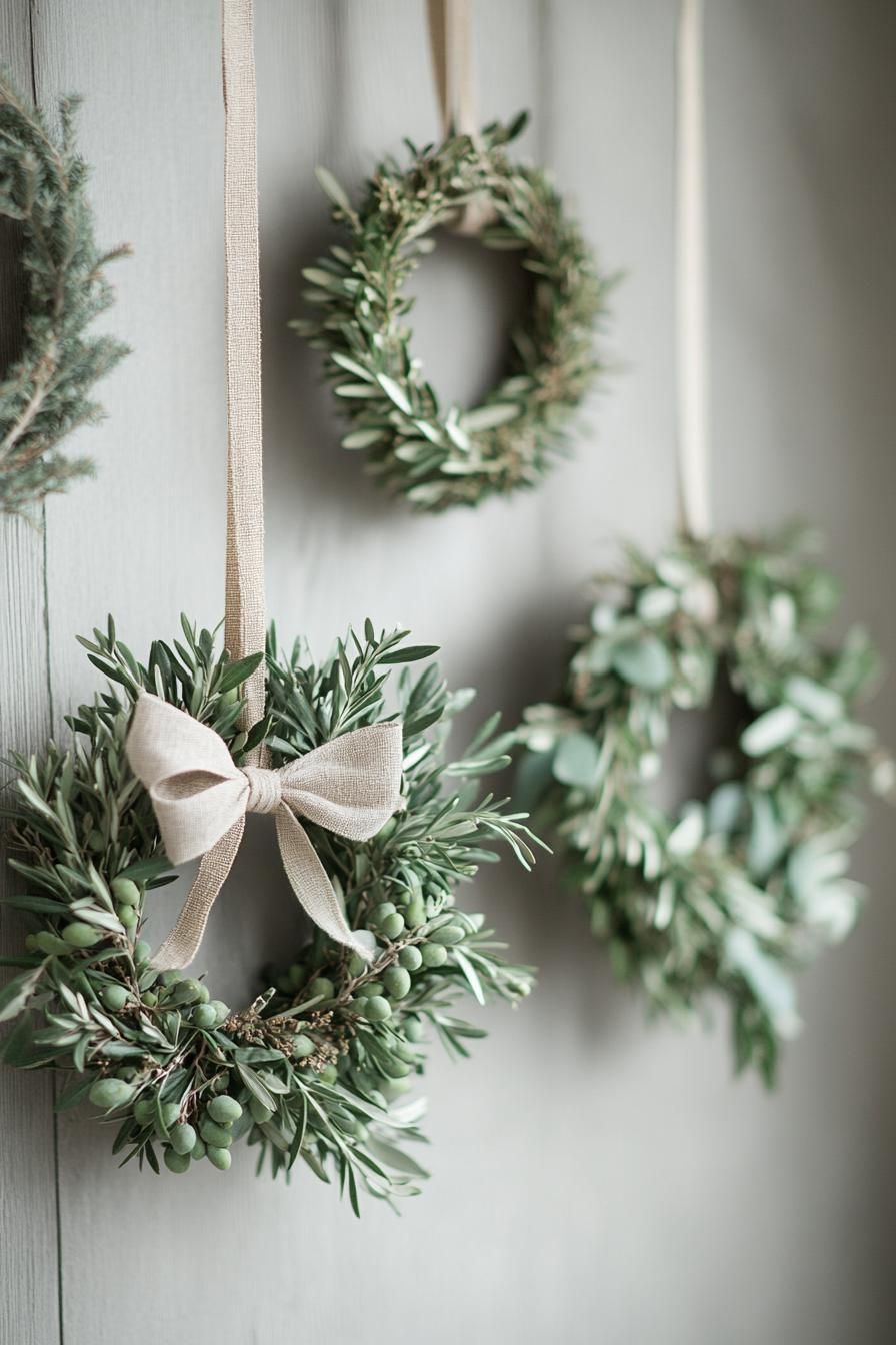 14. Olive Branch Wreath Styling - photo 2