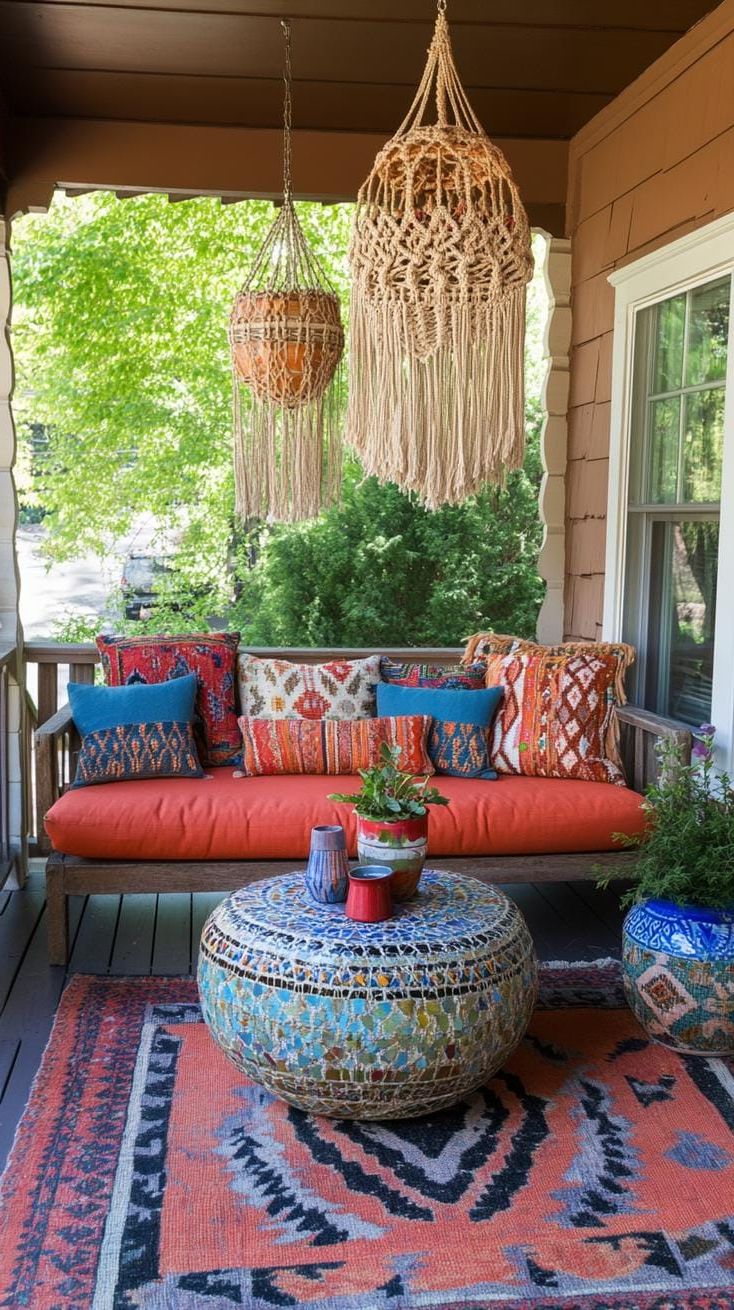 8. Bohemian Look With Macrame Accents - photo 3