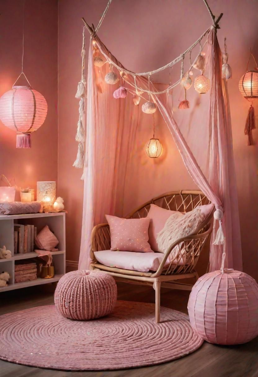 16. Fairy Lights and Lantern Decor