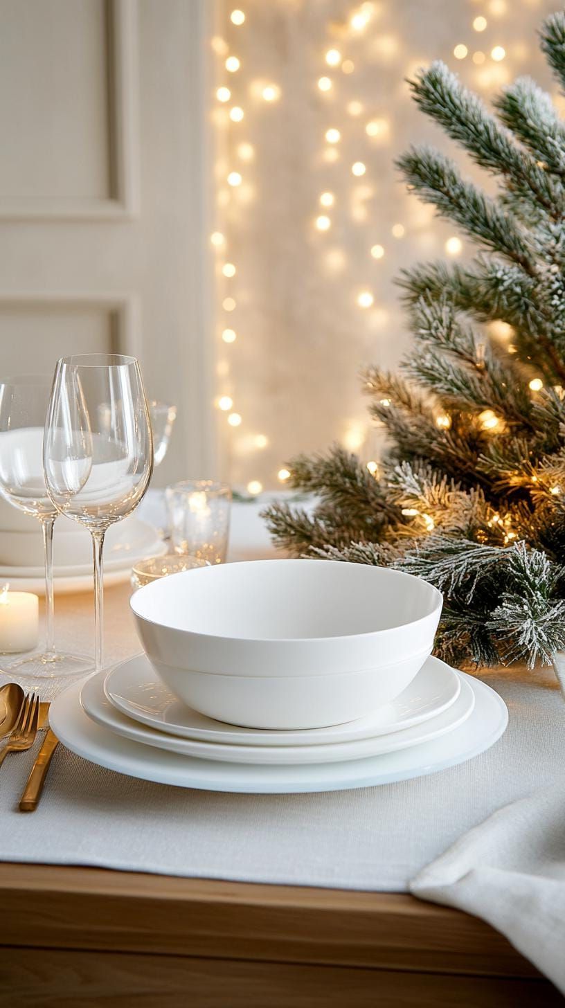 18. Serene Winter Table in Muted, Icy Tones - photo 3