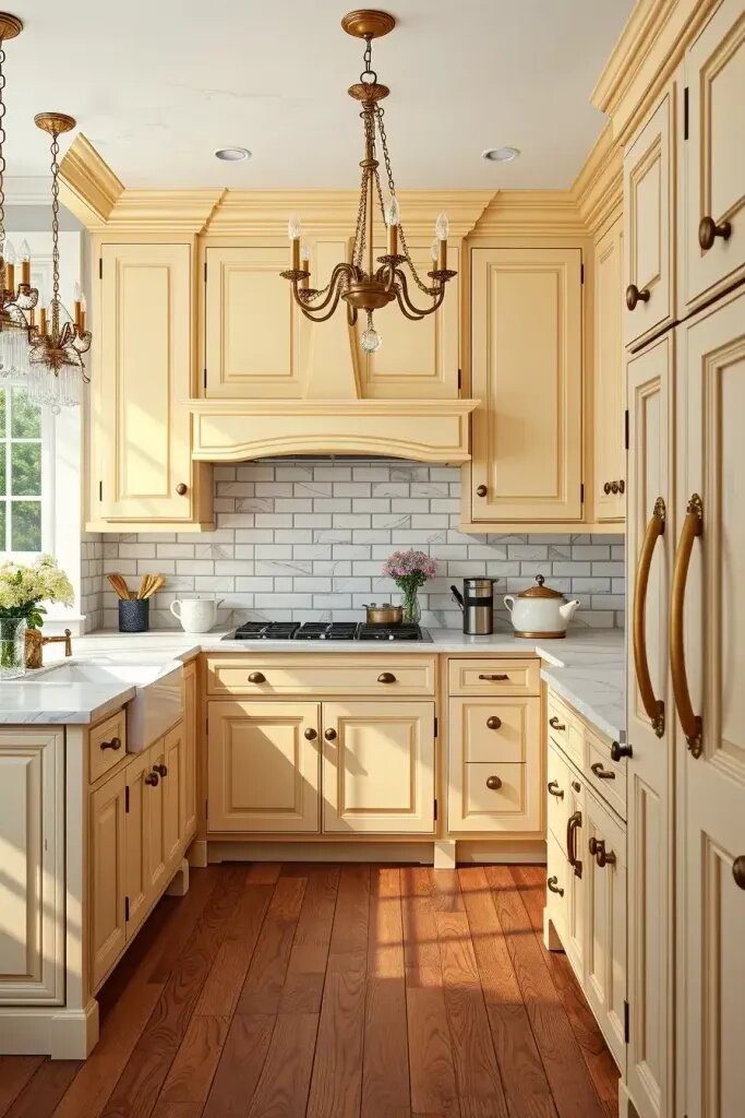 Warm Yellow Cabinets for a Classic Look - photo 2