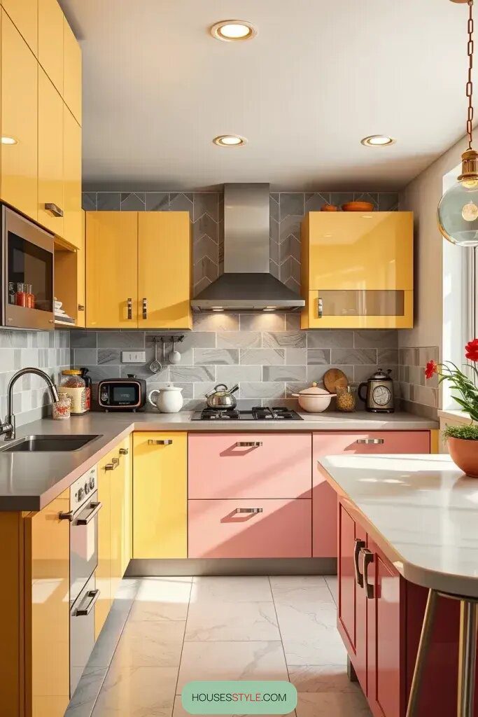 Vintage Colors That Update Modern Cabinets - photo 2