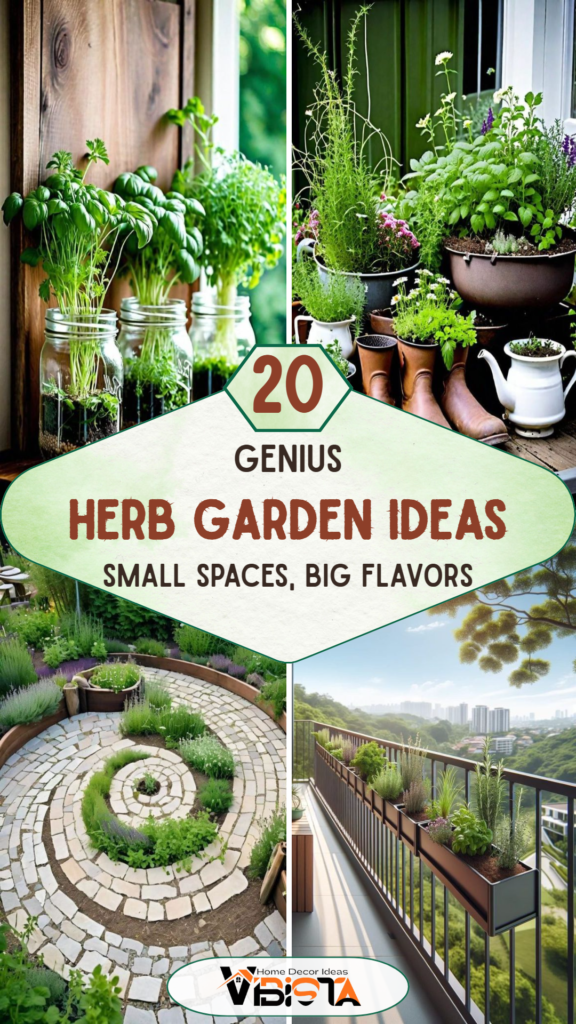 20 Herb Garden Ideas: Small Spaces, Big Flavors